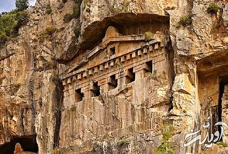 شهر باستانی کاریان مارماریس,مکانهای باستانی ترکیه,شهر باستانی کاریان